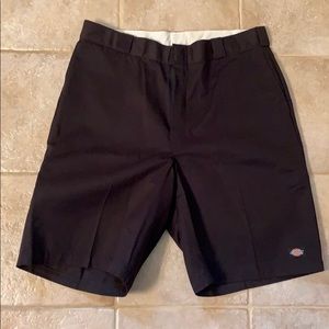 Dickies double seat work short black sz38